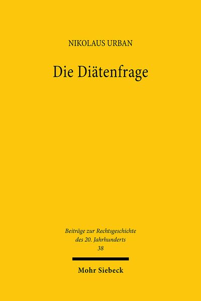 Produktbild: Die Di&auml;tenfrage