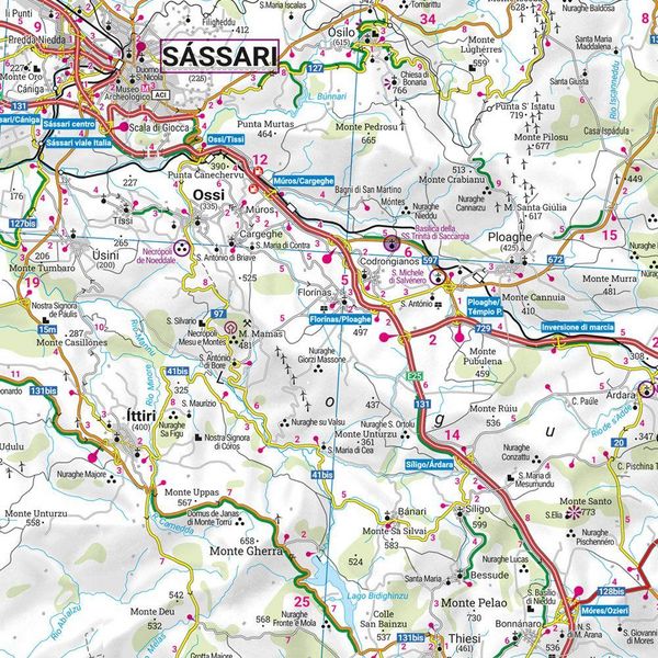 Produktbild: freytag & berndt Stra&szlig;enkarte Sardinien 1:150.000