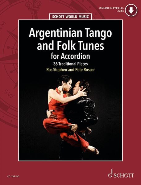Produktbild: Argentinian Tango and Folk Tunes for Accordion - 36 Traditional Pieces Book with Online Material