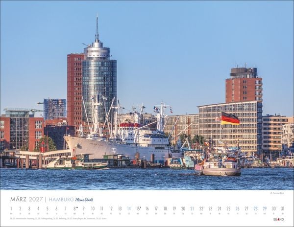 Produktbild: Hamburg - Meine Stadt Kalender 2027