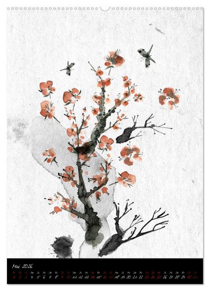 Produktbild: Stimmungsvolles Japan (hochwertiger Premium Wandkalender 2026 DIN A2 hoch), Kunstdruck in Hochglanz