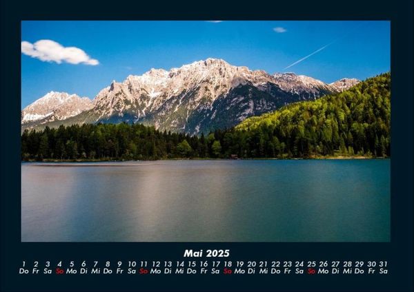 Produktbild: Die Seen der Erde 2025 Fotokalender DIN A4