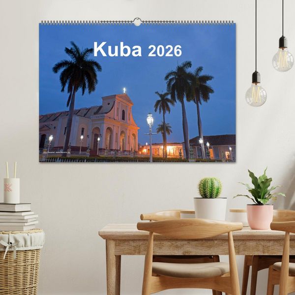 Produktbild: Kuba 2026 (Wandkalender 2026 DIN A2 quer), CALVENDO Monatskalender
