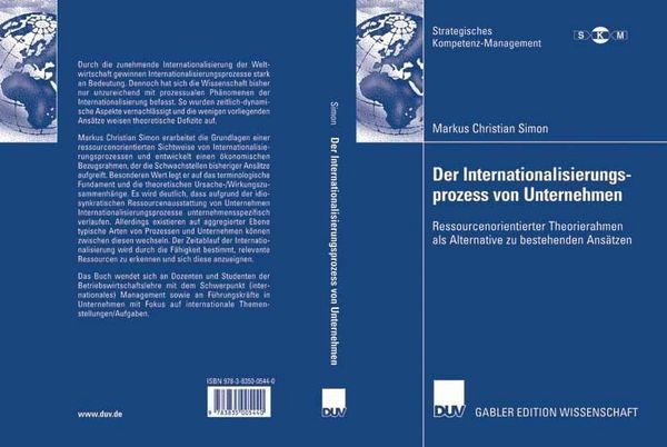 Produktbild: Der Internationalisierungsprozess von Unternehmen