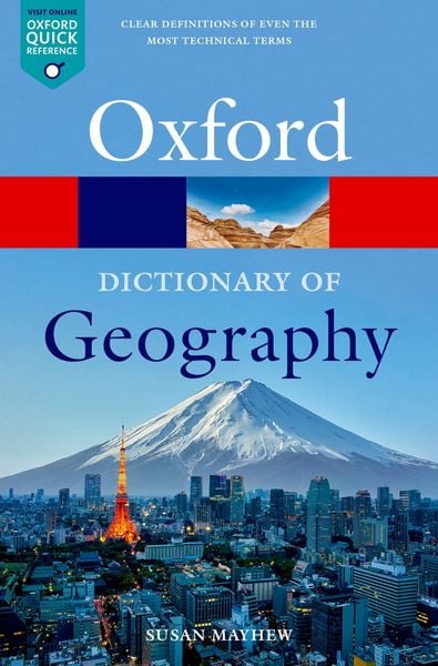 Produktbild: A Dictionary of Geography