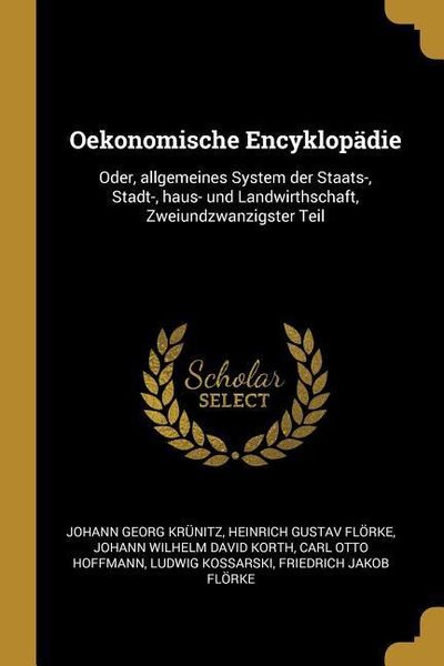 Produktbild: Oekonomische Encyklop&auml;die