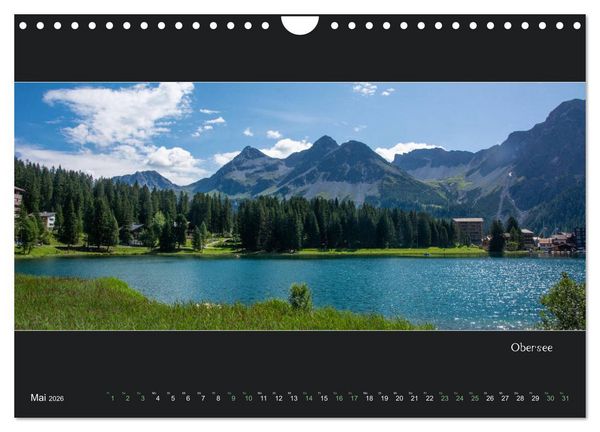 Produktbild: Arosa Panorama (Wandkalender 2026 DIN A4 quer), CALVENDO Monatskalender
