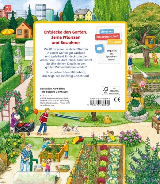 Produktbild: Mein gro&szlig;es Sachen suchen: Bei uns im Garten