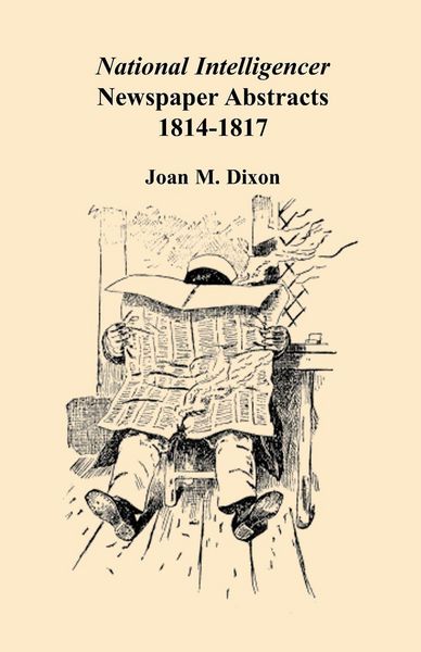 Produktbild: National Intelligencer Newspaper Abstracts, 1814-1817
