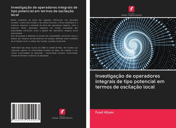 Produktbild: Investiga&ccedil;&atilde;o de operadores integrais de tipo potencial em termos de oscila&ccedil;&atilde;o local