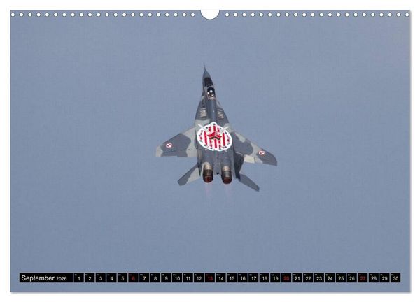 Produktbild: Augenblicke in der Luft: MiG-29 Fulcrum (Wandkalender 2026 DIN A3 quer), CALVENDO Monatskalender