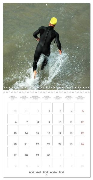 Produktbild: Triathlon Fairly Close (Wall Calendar 2026 12 &times; 12 Inch) CALVENDO 12 Month Wall Calendar