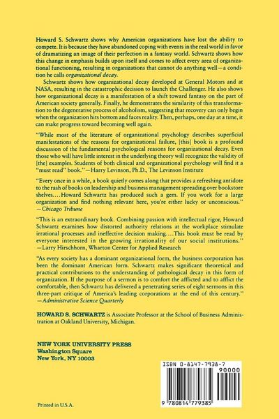 Produktbild: Narcissistic Process and Corporate Decay