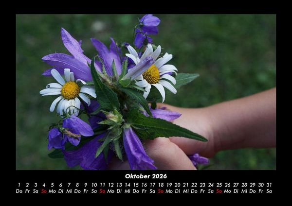 Produktbild: Blumenkalender 2026 Fotokalender DIN A3