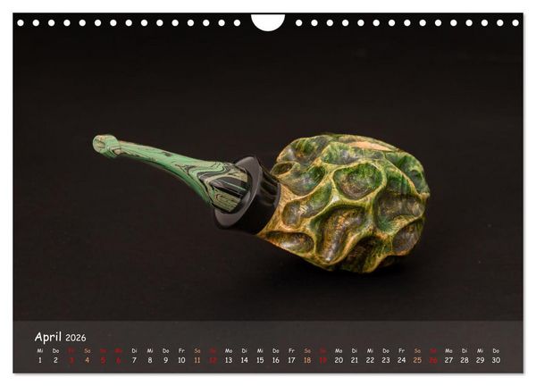 Produktbild: Pfeifenwelten (Wandkalender 2026 DIN A4 quer), CALVENDO Monatskalender