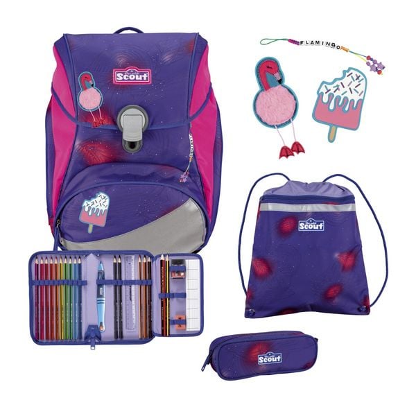 Produktbild: Scout Schulranzen Set Alpha, Schulranzen Set, 4tlg, Summer