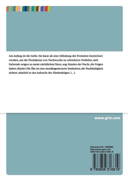 Produktbild: Der Partnerwechsel-Diskurs. Liebe oder Ehe. Serielle Partnerschaften oder Familie.