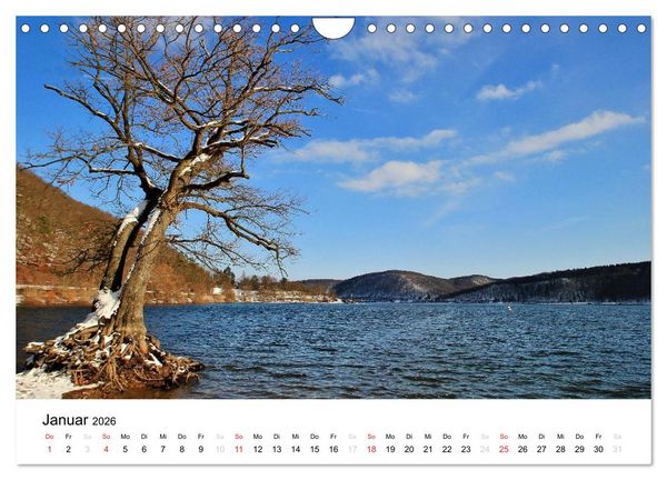 Produktbild: Mein Edersee 2026 (Wandkalender 2026 DIN A4 quer), CALVENDO Monatskalender