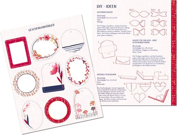 Geschenkpapier-Buch