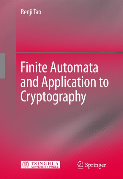 Produktbild: Finite Automata and Application to Cryptography