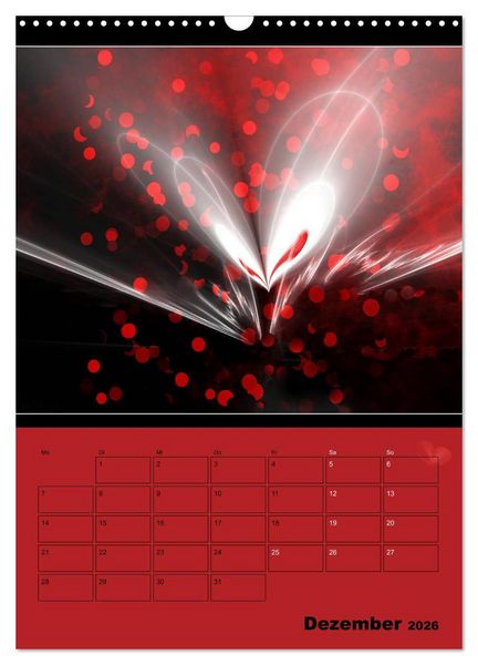 Produktbild: Ganz viel Herz (Wandkalender 2026 DIN A3 hoch), CALVENDO Monatskalender