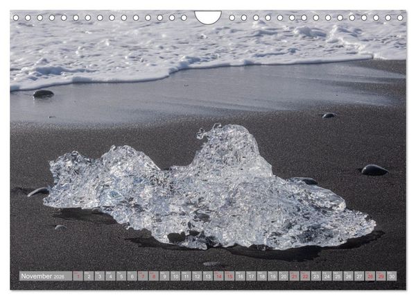 Produktbild: ICELAND pristine landscapes (Wall Calendar 2026 DIN A4 landscape), CALVENDO 12 Month Wall Calendar