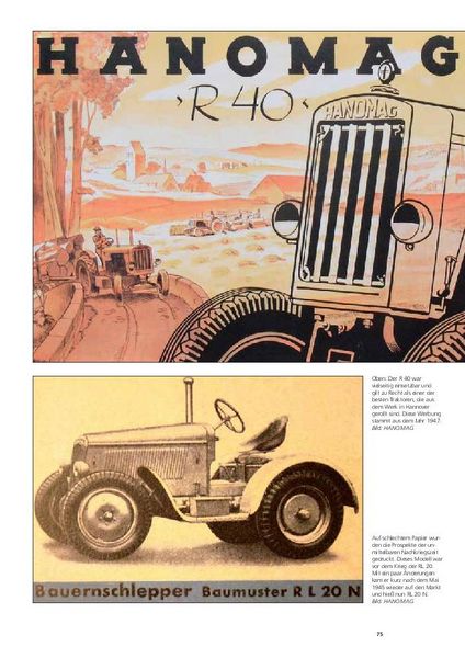 Produktbild: Hanomag Traktoren