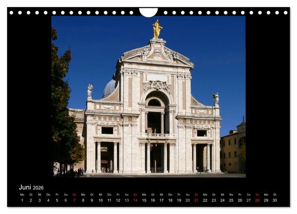 Produktbild: Auf den Spuren des Hl. Franziskus (Wandkalender 2026 DIN A4 quer), CALVENDO Monatskalender