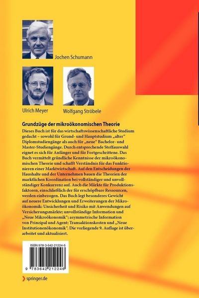 Produktbild: Grundz&uuml;ge der mikro&ouml;konomischen Theorie