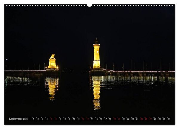 Produktbild: Sehenswerter Bodensee (Wandkalender 2026 DIN A2 quer), CALVENDO Monatskalender
