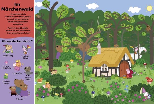 Produktbild: Peppa Pig: Wo ist Peppa? Mein magisches Wimmelbuch