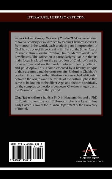 Produktbild: Anton Chekhov Through the Eyes of Russian Thinkers
