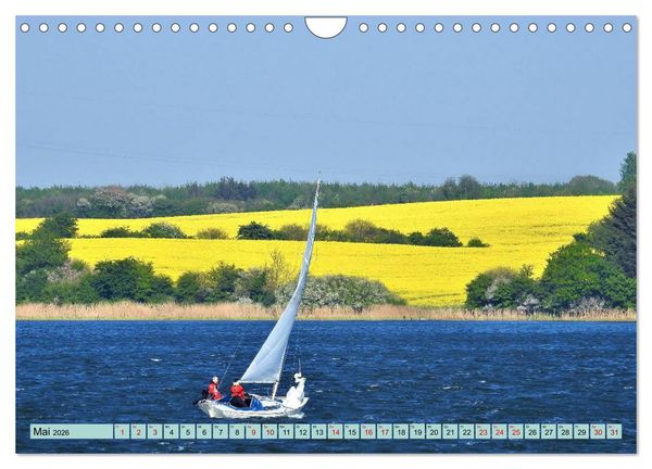 Produktbild: Sonne, Sand und Meer. Farben der K&uuml;ste (Wandkalender 2026 DIN A4 quer), CALVENDO Monatskalender
