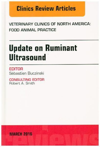 Produktbild: Update on Ruminant Ultrasound, an Issue of Veterinary Clinics of North America: Food Animal Practice