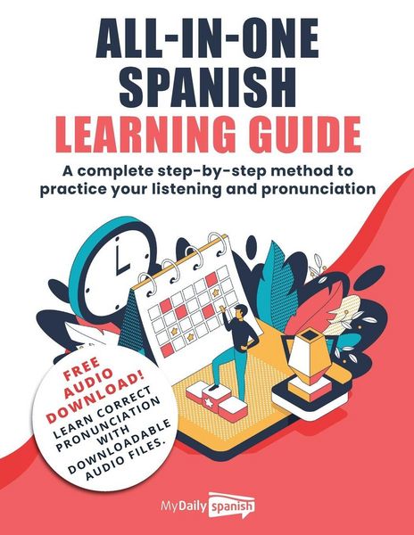 Produktbild: All-In-One Spanish Learning Guide