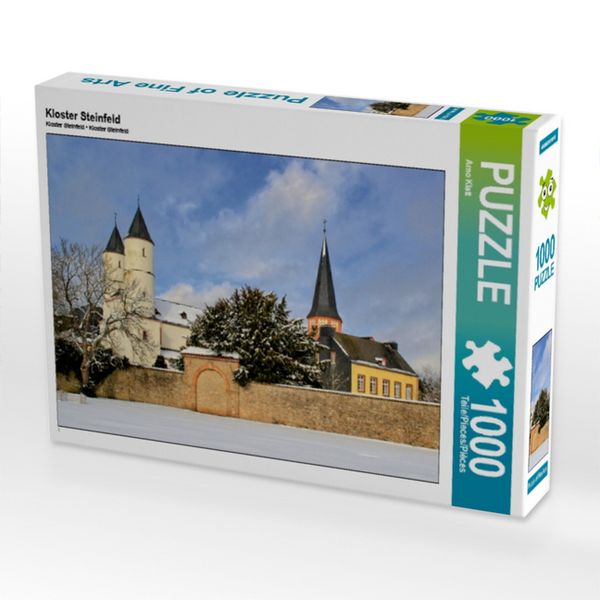 CALVENDO Puzzle Kloster Steinfeld | 1000 Teile Lege-Größe 64x48cm Foto-Puzzle für glückliche Stunden