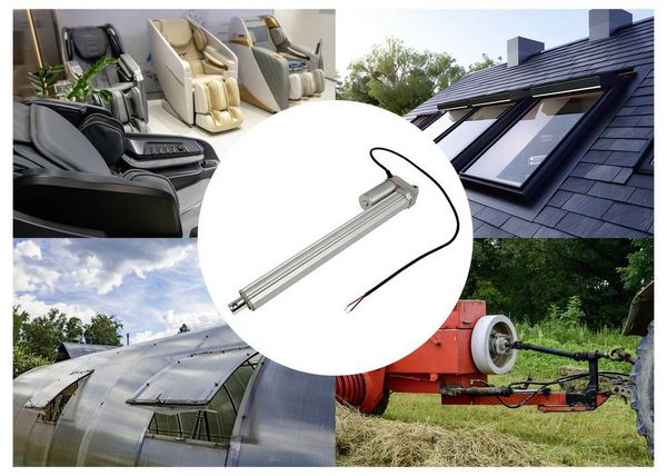 Produktbild: TRU COMPONENTS Elektrozylinder TC24-300-150 TC-13492816 Hubl&auml;nge 300 mm Schubkraft 150 N 24 V/DC 1 St.