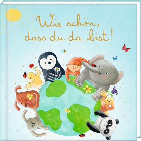 Produktbild: Geschenkset - Wie sch&ouml;n, dass du da bist! (Taufe)