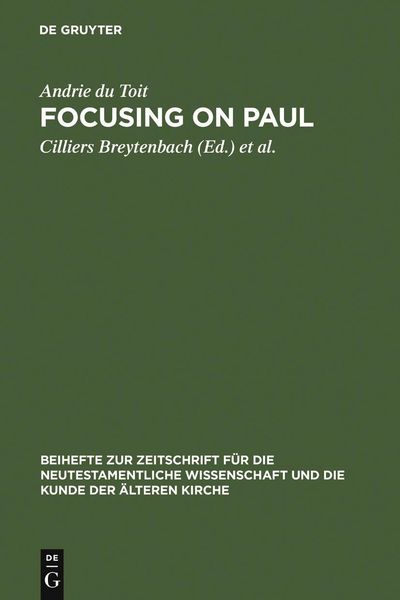 Produktbild: Focusing on Paul