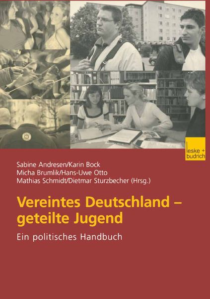 Produktbild: Vereintes Deutschland &mdash; geteilte Jugend