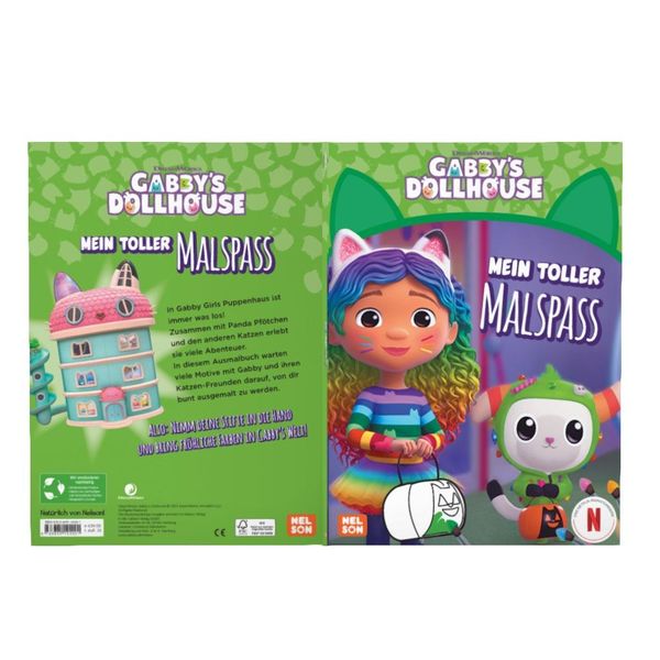 Produktbild: Gabby's Dollhouse: Mein toller Malspaß