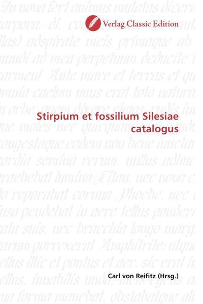 Produktbild: Stirpium et fossilium Silesiae catalogus