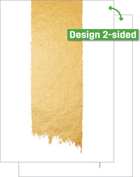 Produktbild: SIGEL Design-Papier, Golden brush stroke