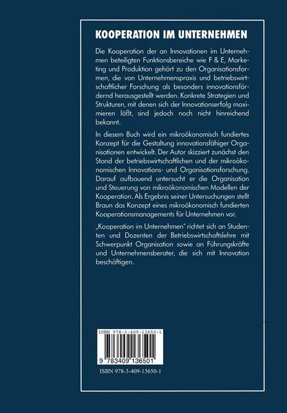 Produktbild: Kooperation im Unternehmen