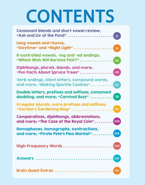 Produktbild: Brain Quest Phonics Workbook: Grade 2