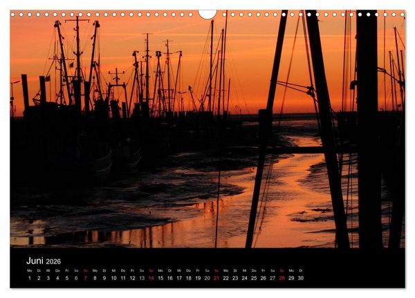 Produktbild: Wunderbare Nordsee (Wandkalender 2026 DIN A3 quer), CALVENDO Monatskalender