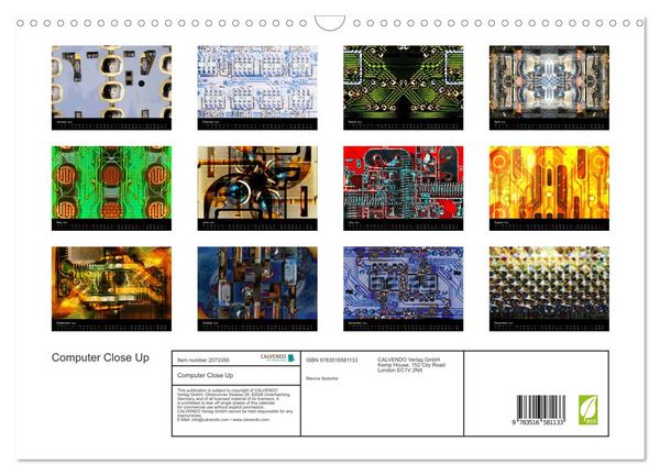 Produktbild: Computer Close Up (Wall Calendar 2026 DIN A3 landscape), CALVENDO 12 Month Wall Calendar
