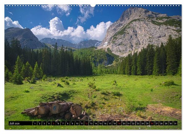 Produktbild: Bergwelten (hochwertiger Premium Wandkalender 2026 DIN A2 quer), Kunstdruck in Hochglanz