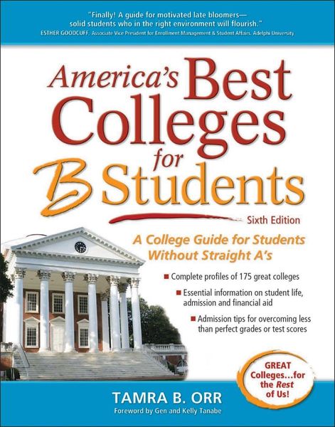 Produktbild: America's Best Colleges for B Students