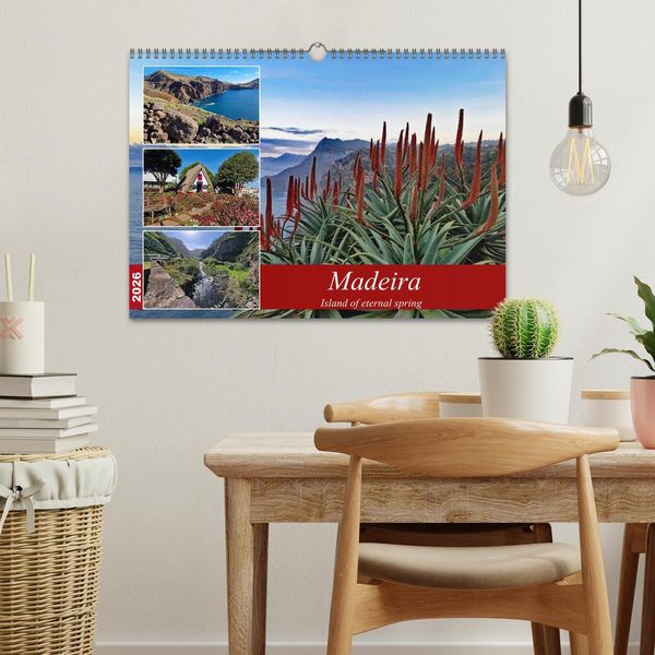 Produktbild: Madeira island of eternal spring (Wall Calendar 2026 DIN A3 landscape), CALVENDO 12 Month Wall Calendar